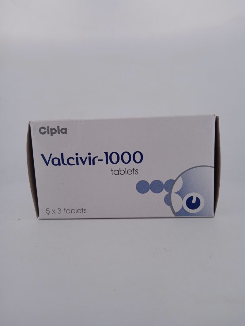 VALCIVIR 1000MG - 3 TABLET