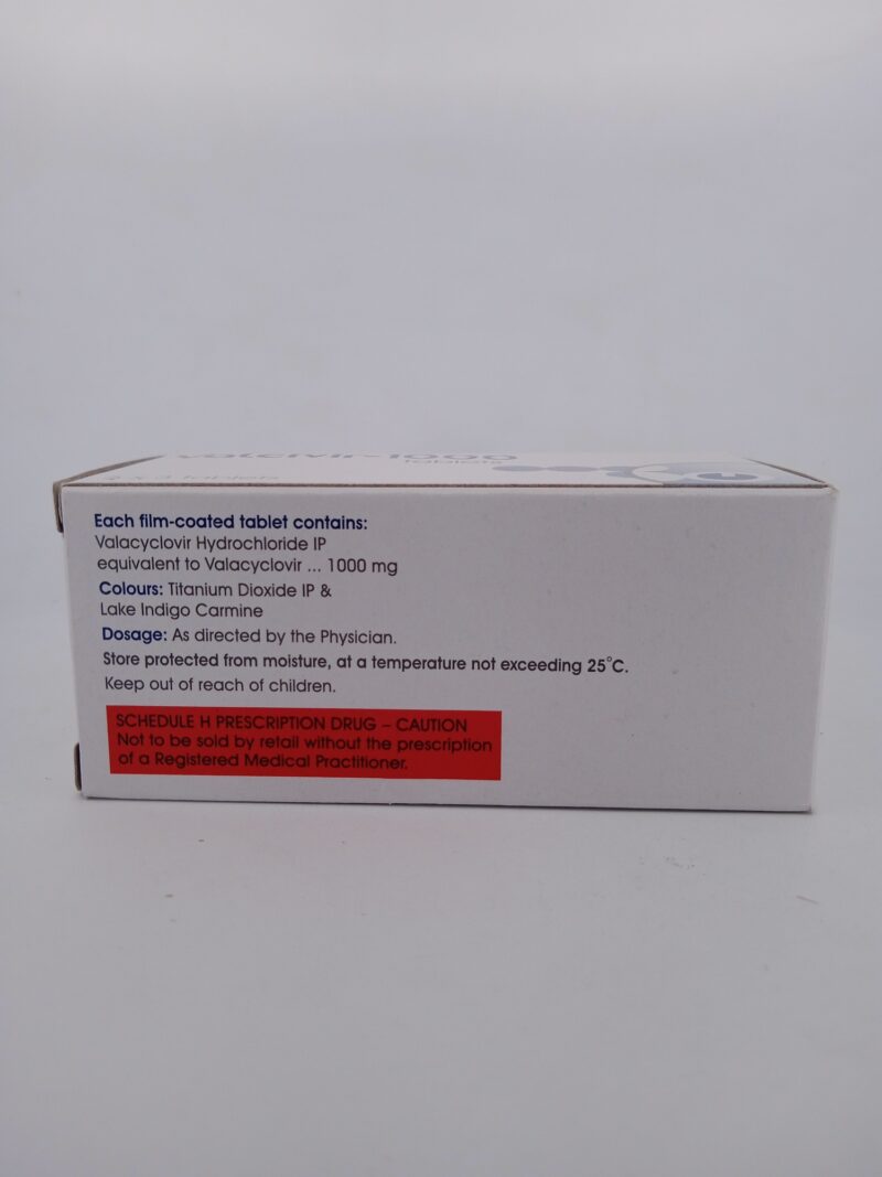 VALCIVIR 1000MG - 3 TABLET - Image 4