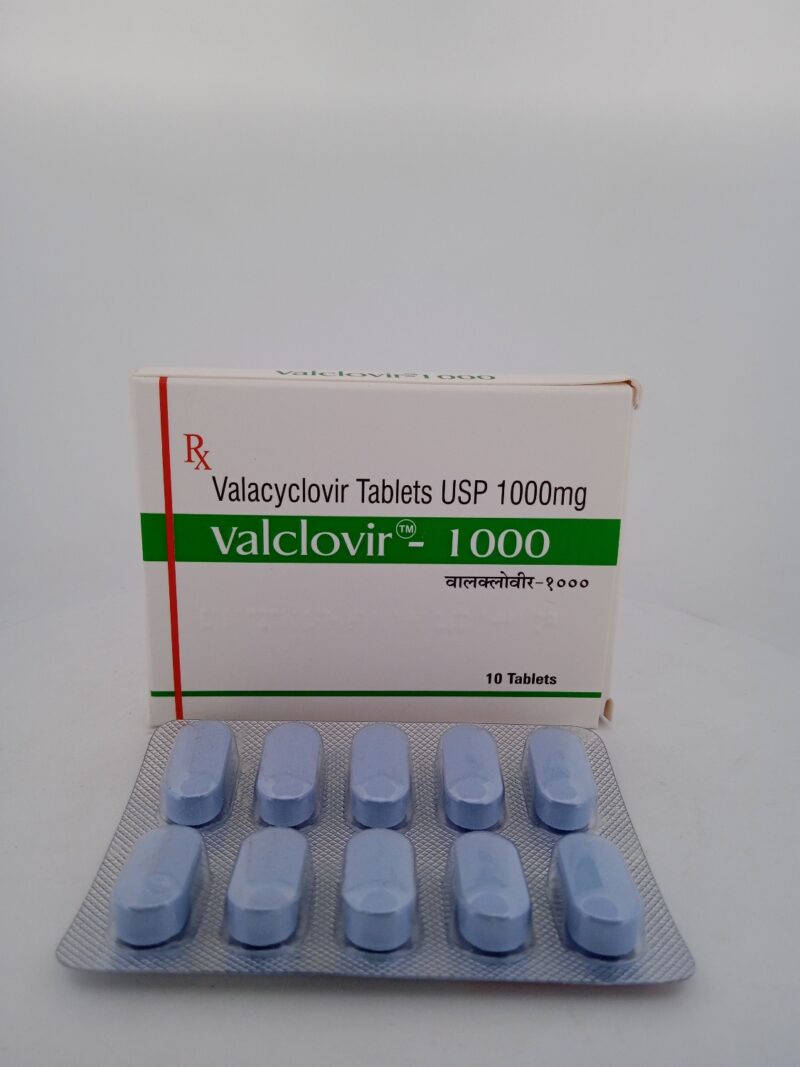 VALCLOVIR 1000 MG - 10 TABLETS - Image 2