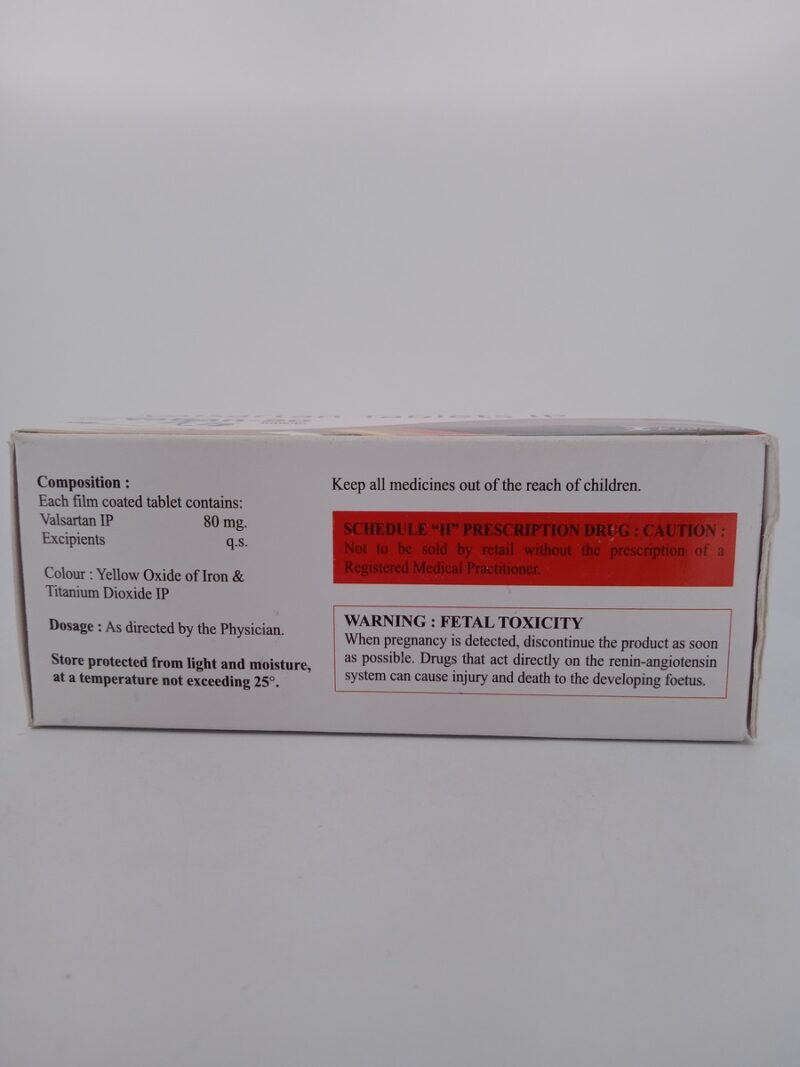 VALTAN 80 MG - 10 TABLETS - Image 4