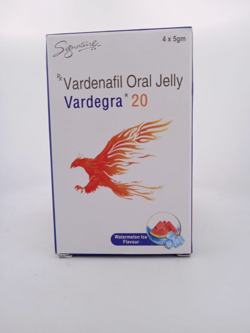 VARDEGRA  20 MG - 4 SACHETS