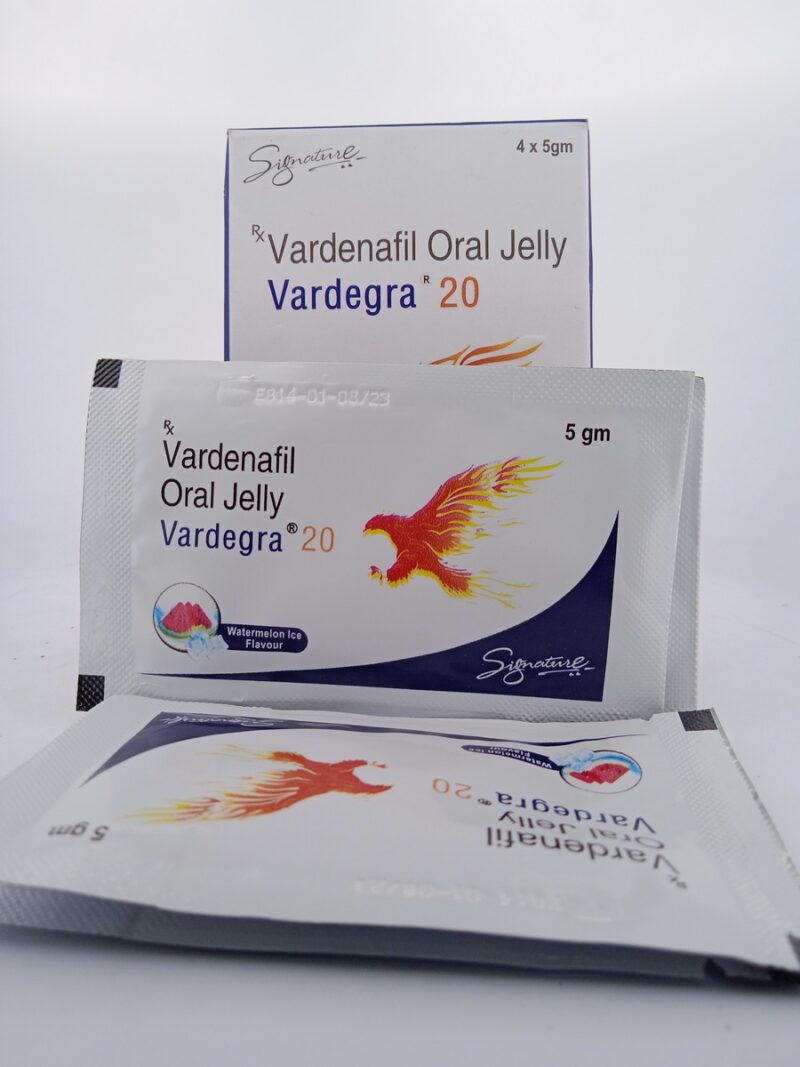 VARDEGRA  20 MG - 4 SACHETS - Image 3