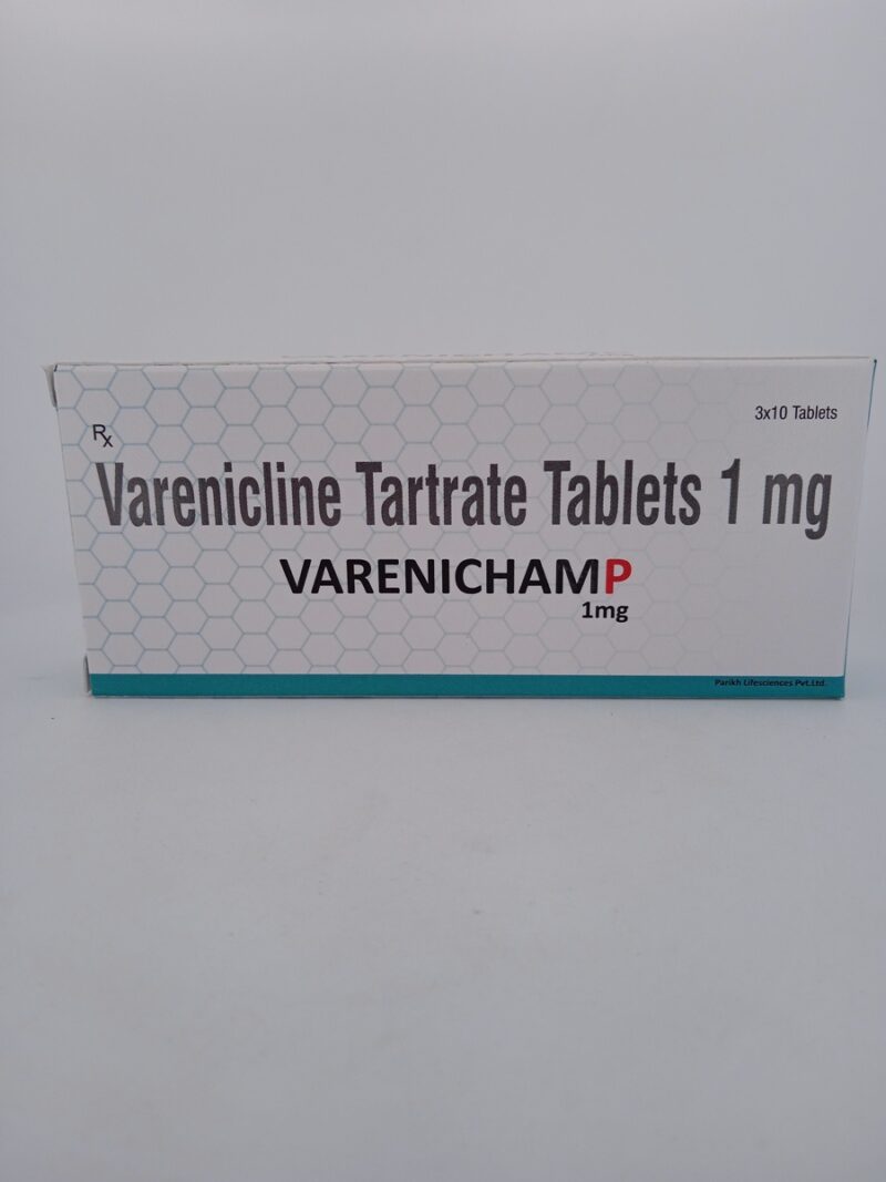 VARENICHAMP  1 MG - 10 TABLETS