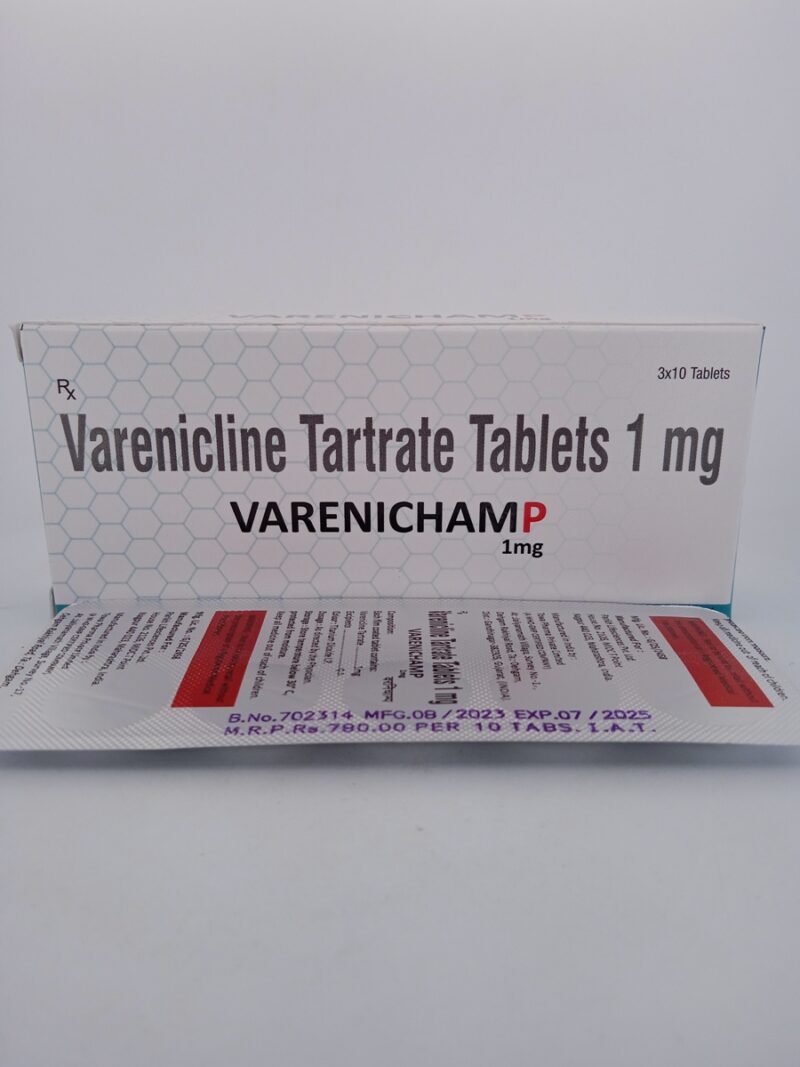 VARENICHAMP  1 MG - 10 TABLETS - Image 3