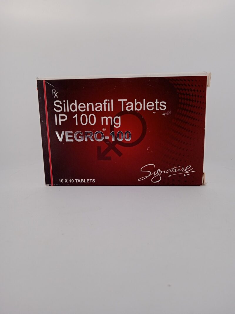 VEGRO 100 MG - 10 TABLETS