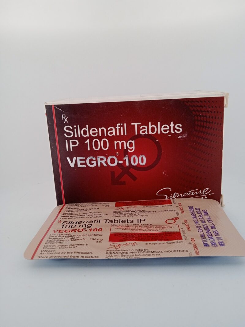 VEGRO 100 MG - 10 TABLETS - Image 3