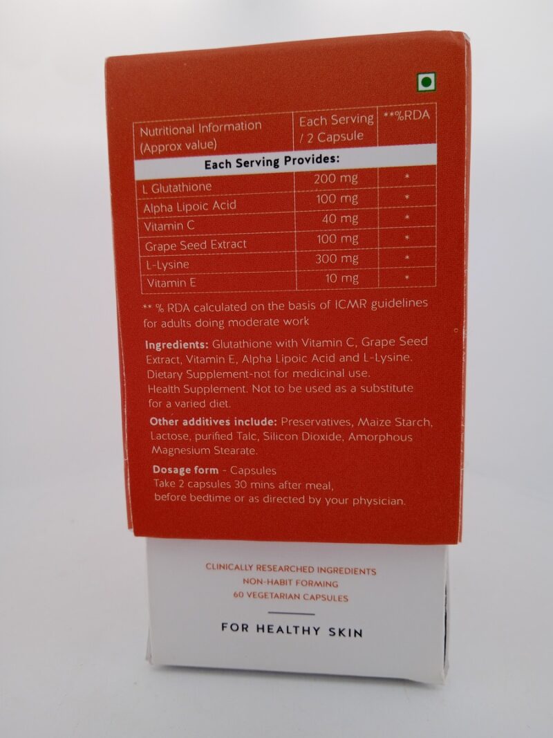 VESCA GLUTATHIONE - 1 BOTTLE - Image 2