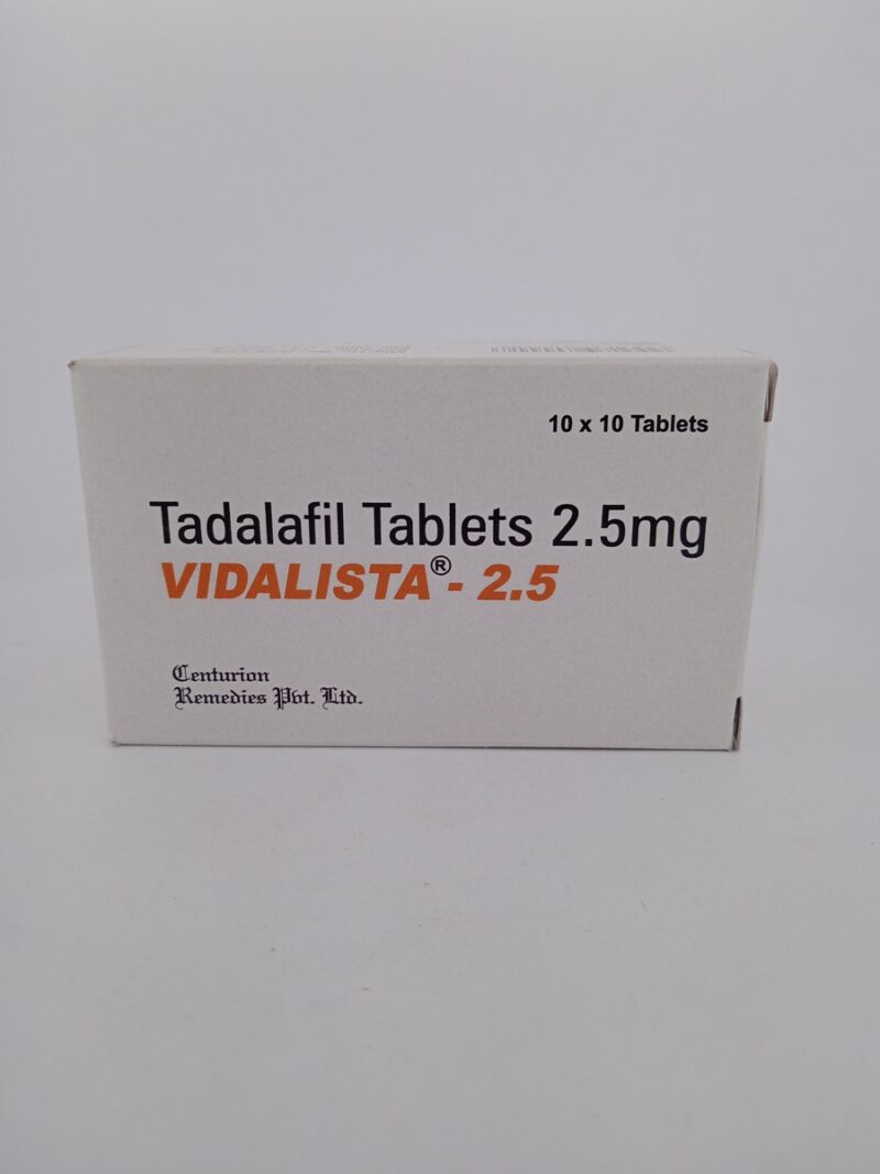 VIDALISTA 2.5 MG - 10 TABLETS