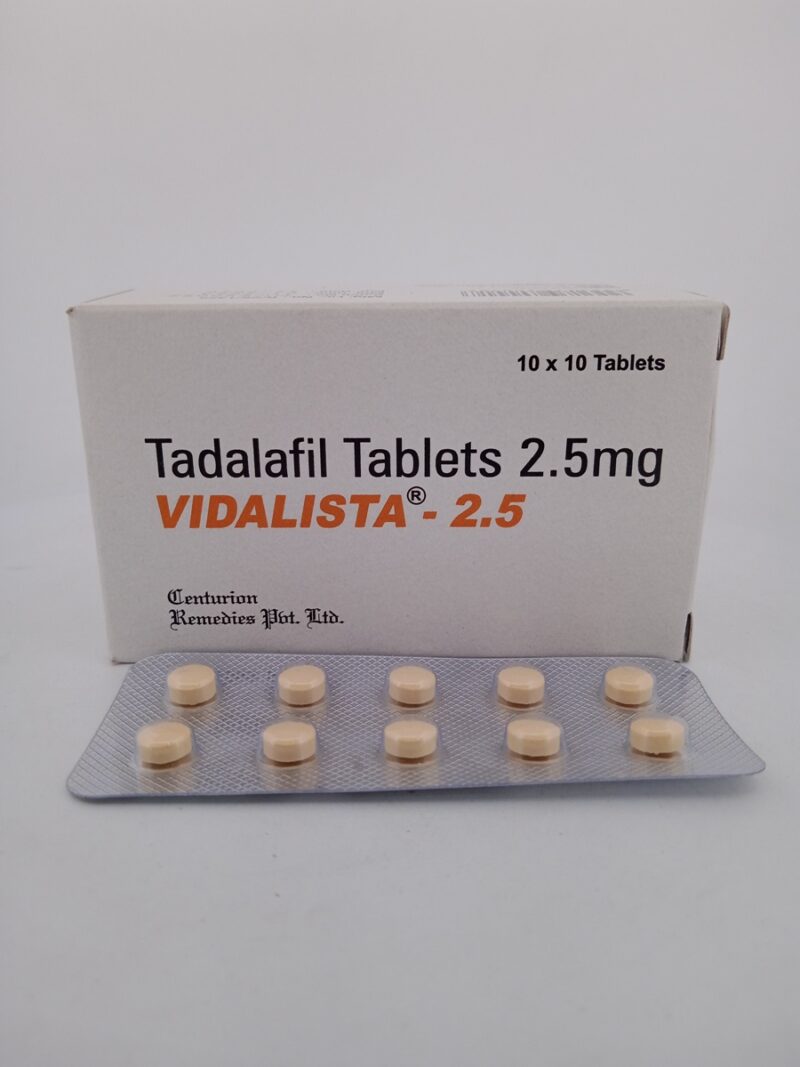 VIDALISTA 2.5 MG - 10 TABLETS - Image 2