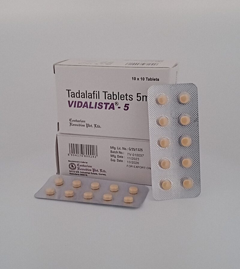 VIDALISTA 5 MG - 10 TABLETS