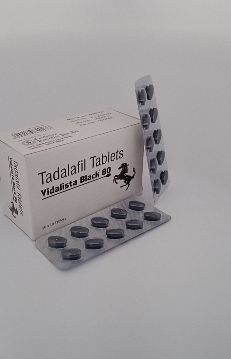 VIDALISTA BLACK 80 MG - 10 TABLETS - Image 2