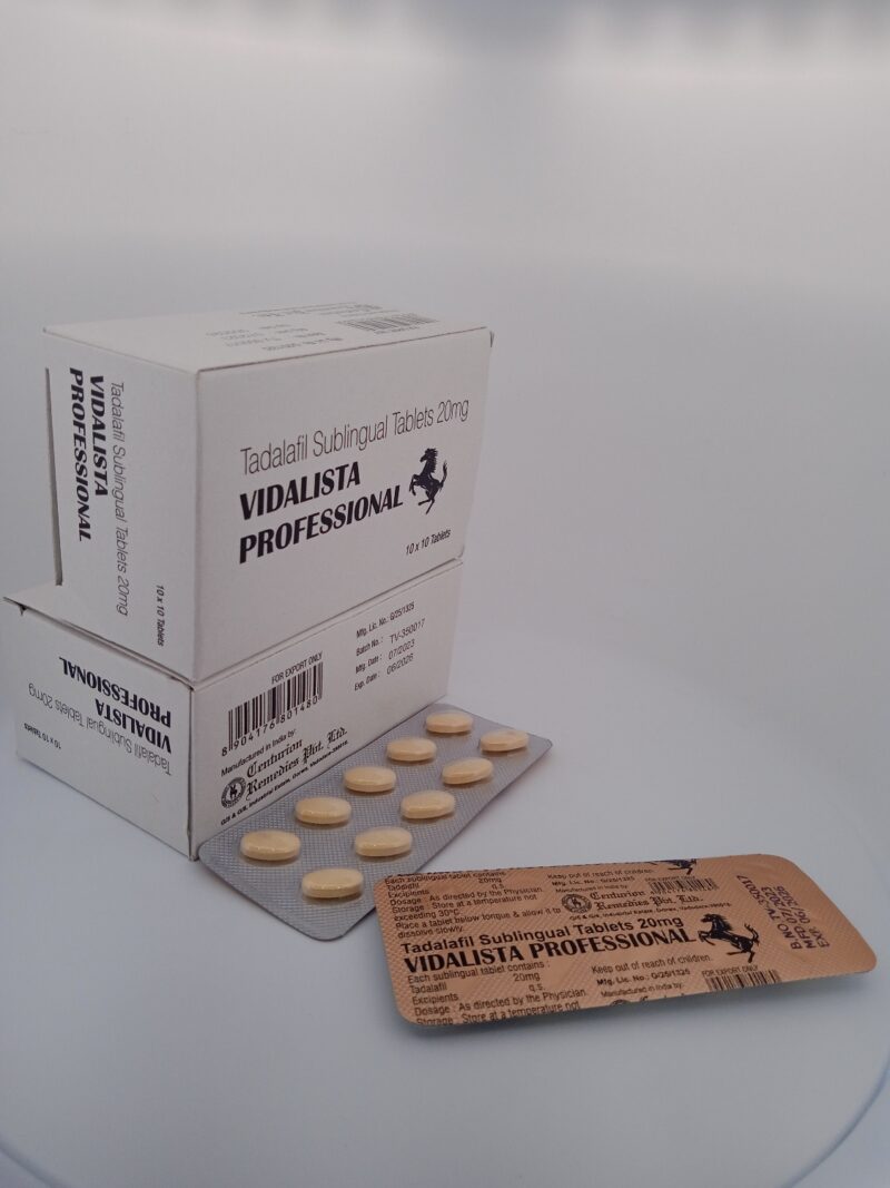 VIDALISTA PROFESSIONAL 20 MG - 10 TABLETS - Image 3