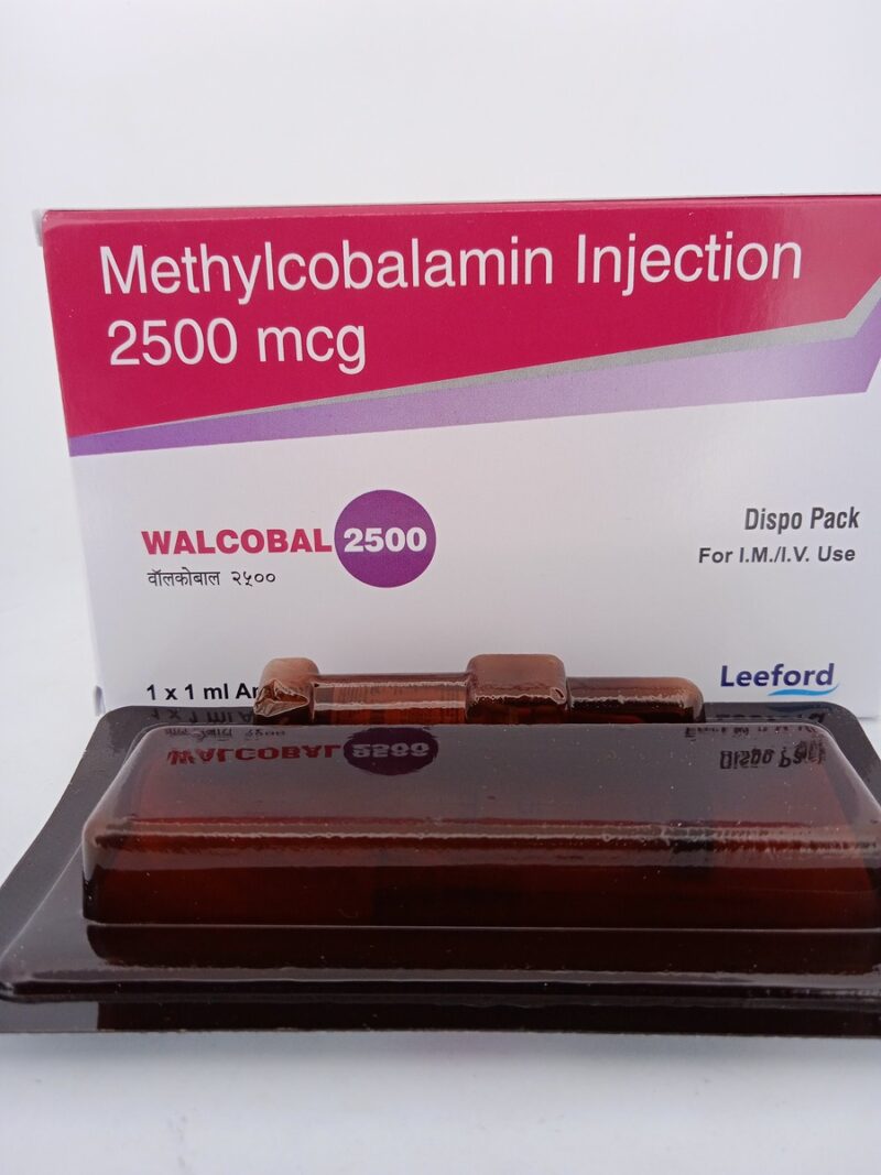 WALCOBAL 2500 MCG - 10 AMPOULES - Image 2