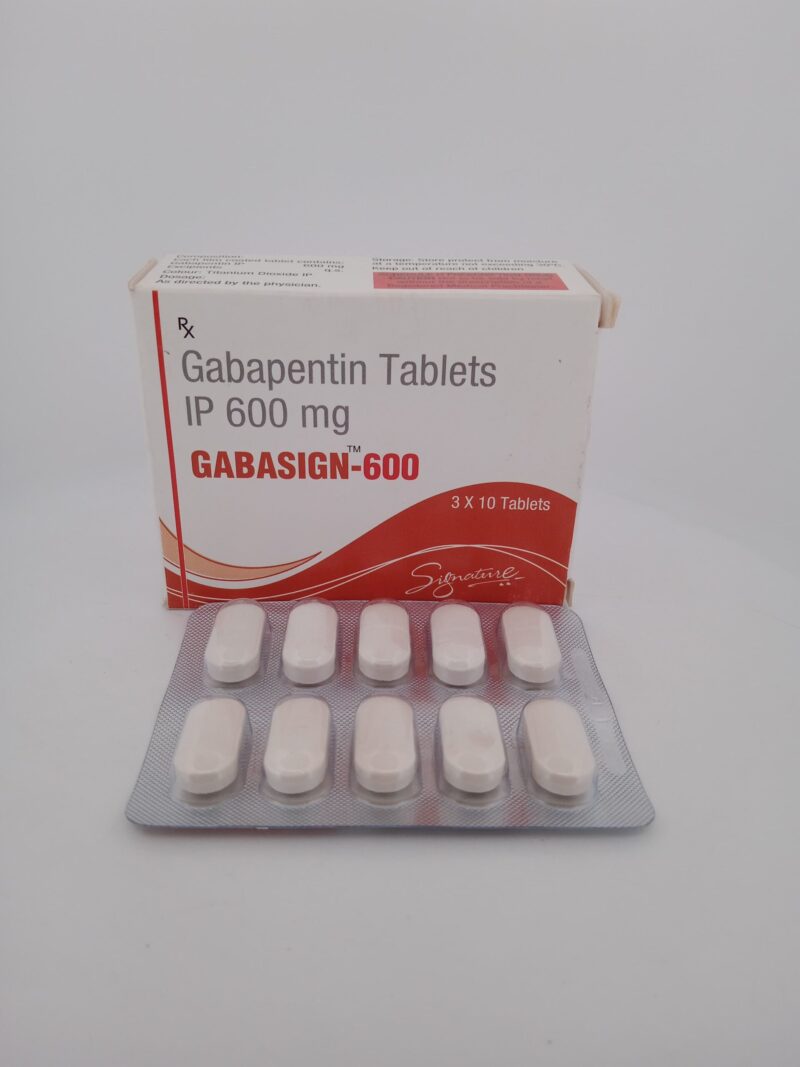 GABASIGN 600 MG - 10 TABLETS - Image 2