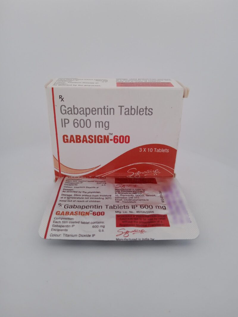 GABASIGN 600 MG - 10 TABLETS - Image 3