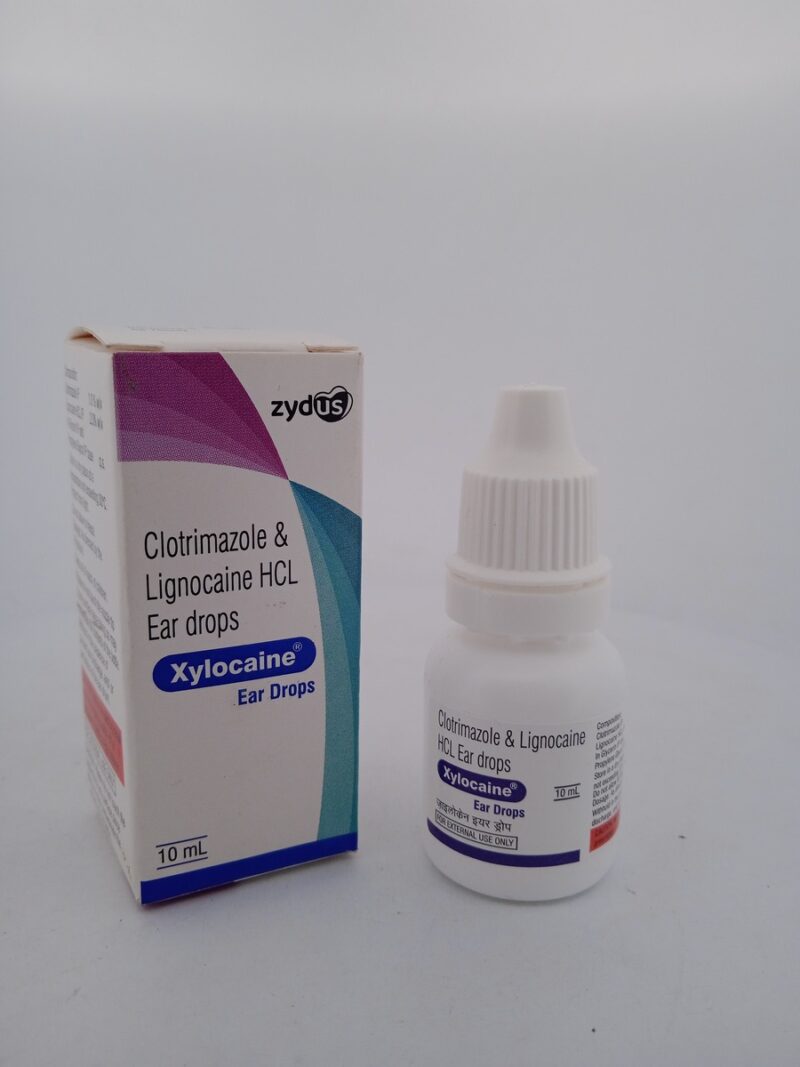 XYLOCAINE EAR DROPS - 1 BOTTLE OF 10ML - Image 2