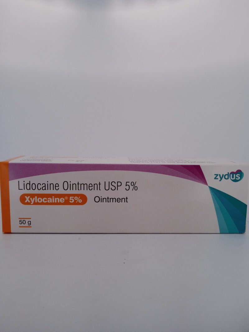 XYLOCAINE 5% OINTMENT - 1 TUBE OF 50g