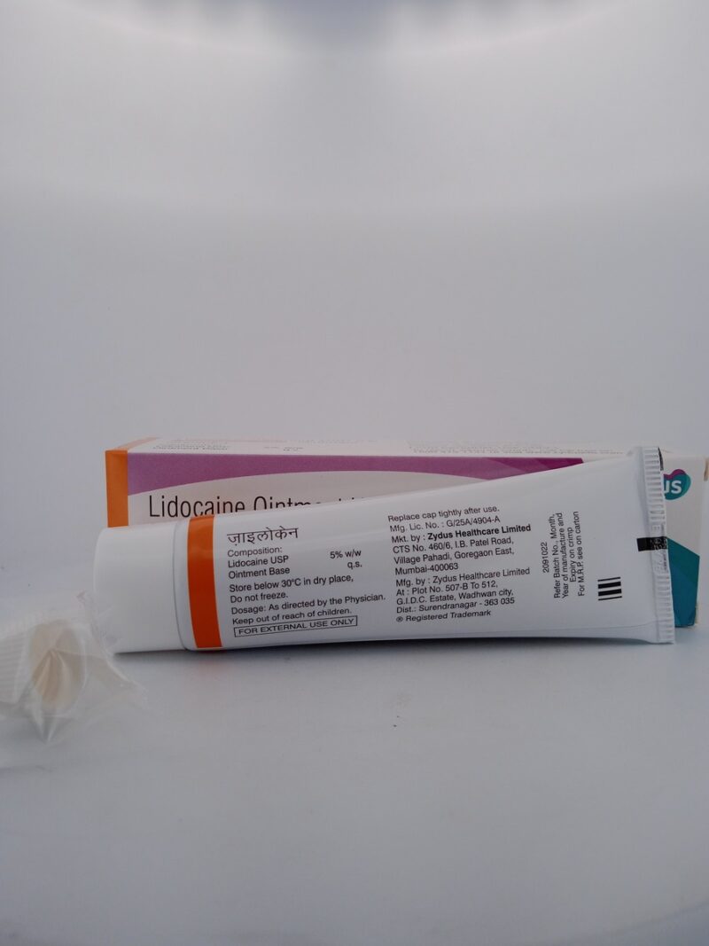 XYLOCAINE 5% OINTMENT - 1 TUBE OF 50g - Image 3