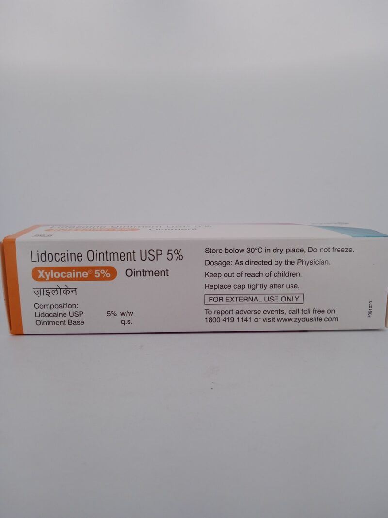 XYLOCAINE 5% OINTMENT - 1 TUBE OF 50g - Image 4