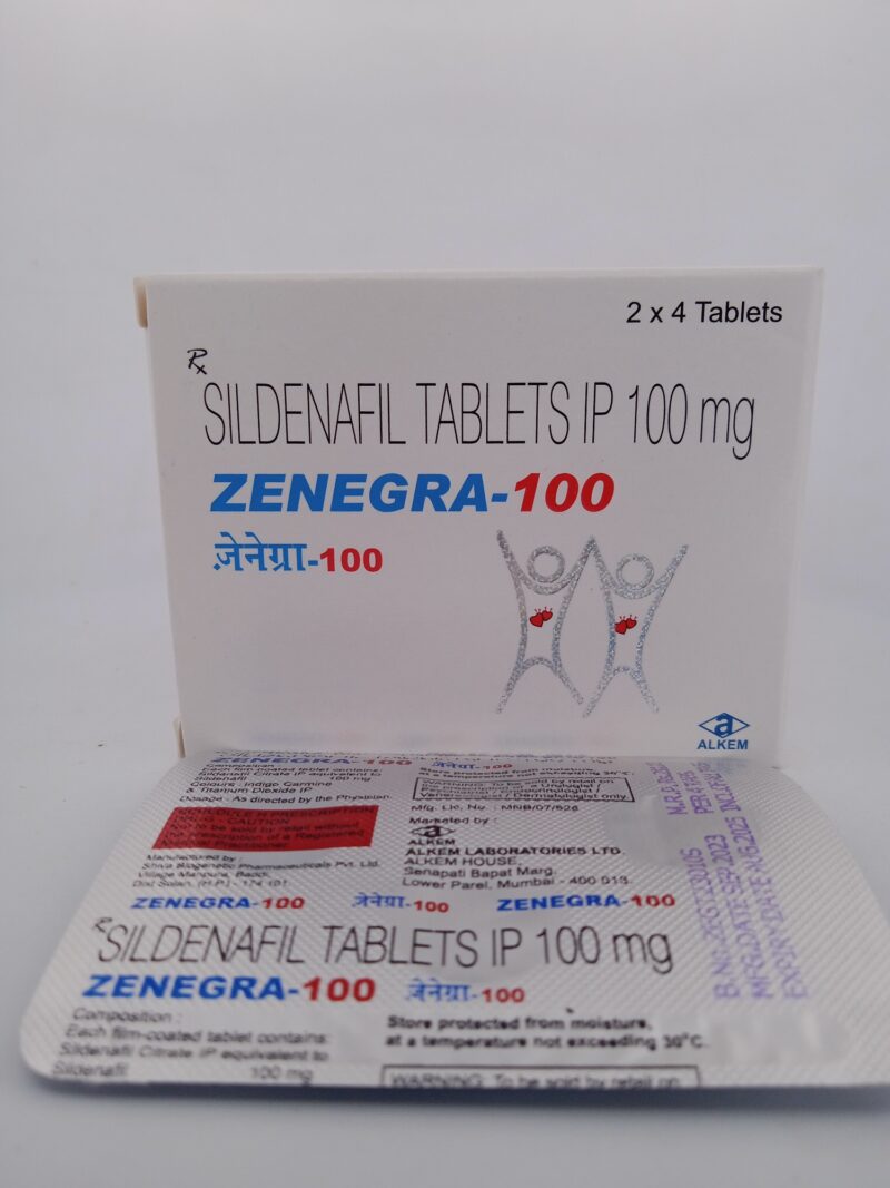 ZENEGRA 100 MG - 4 TABLET - Image 2