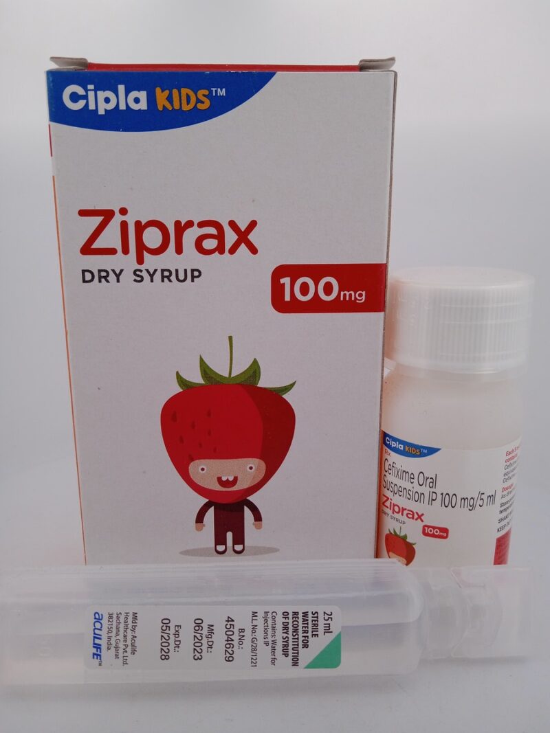 ZIPRAX DRY SYRUP 100 MG - 1 BOTTLE OF 15g/30ML - Image 2