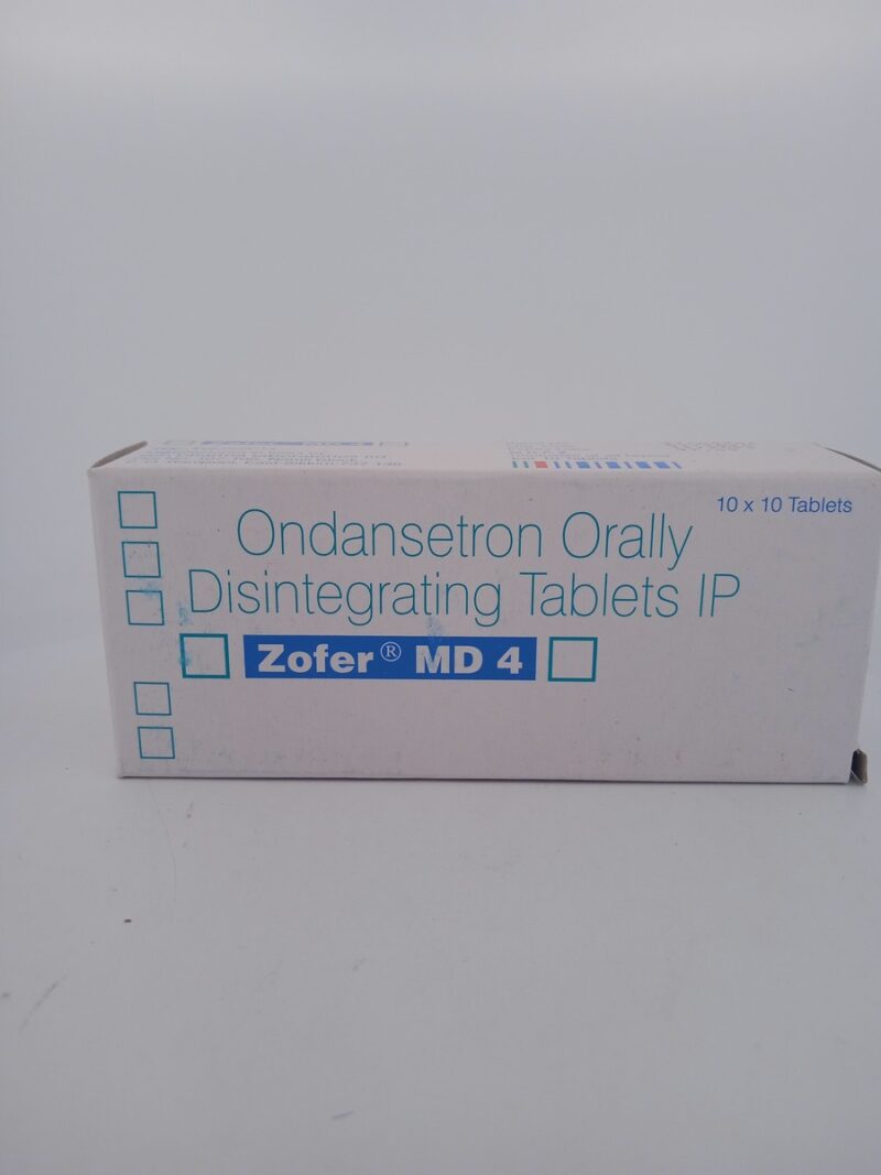 ZOFER MD 4 MG - 10 TABLETS