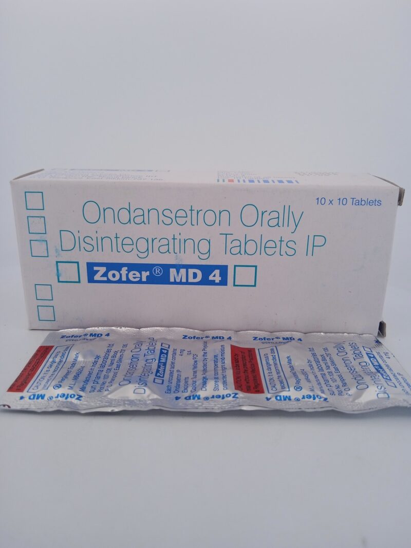 ZOFER MD 4 MG - 10 TABLETS - Image 2