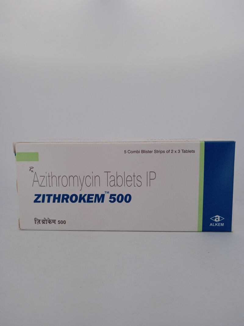 ZITHROKEM 500 MG - 3 TABLET