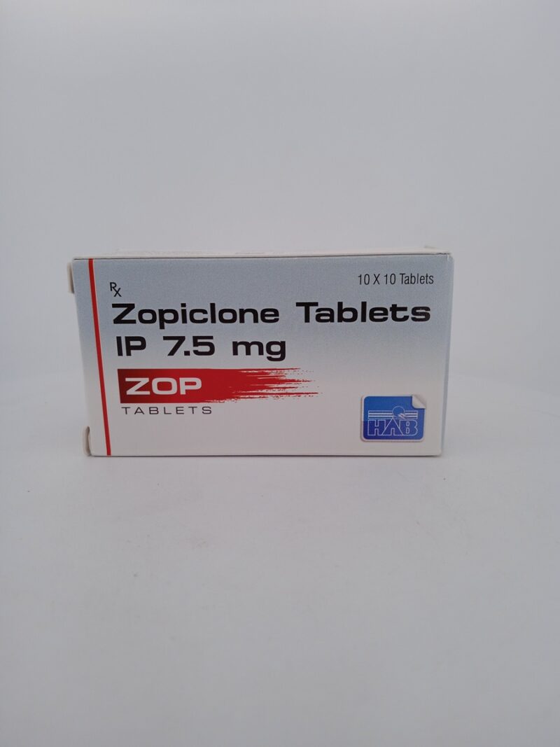 ZOP 7.5 MG - 10 TABLETS