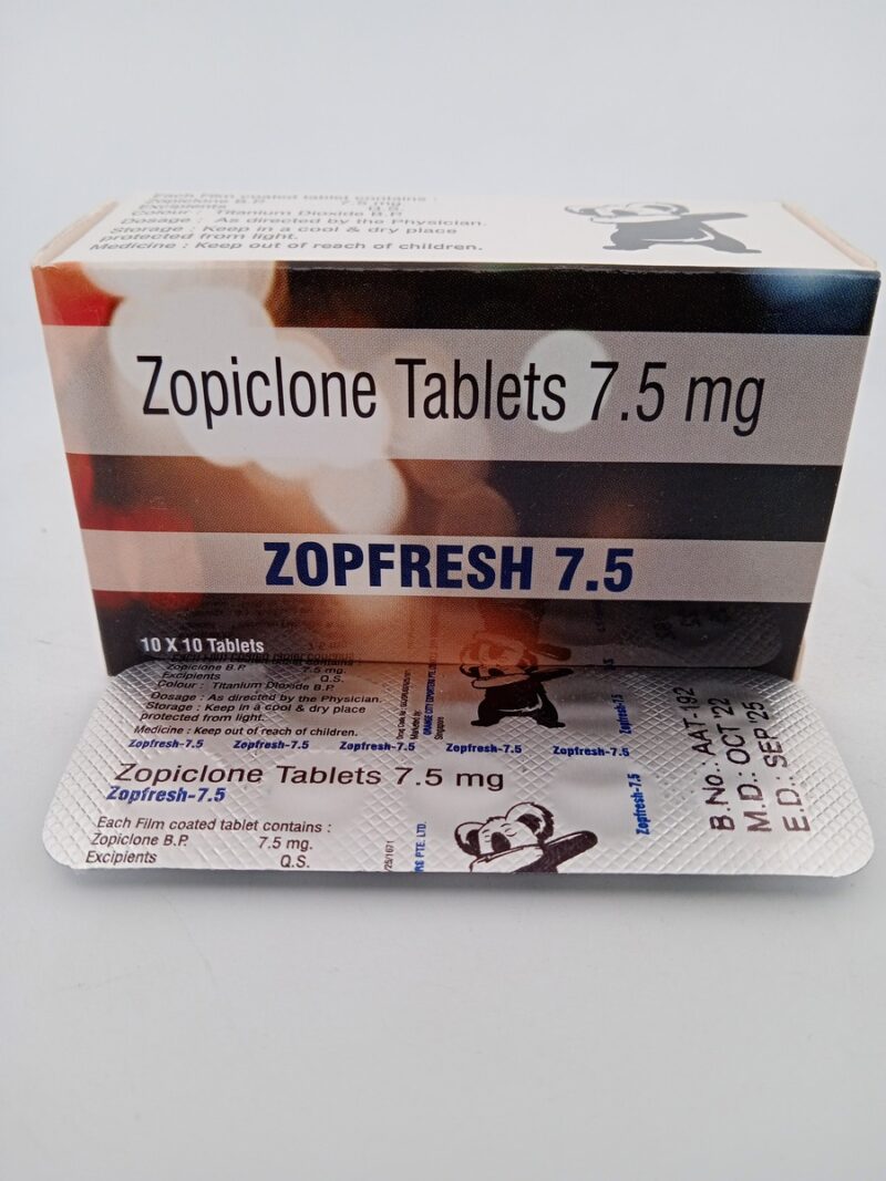 ZOPFRESH 7.5 MG - 10 TABLETS - Image 3