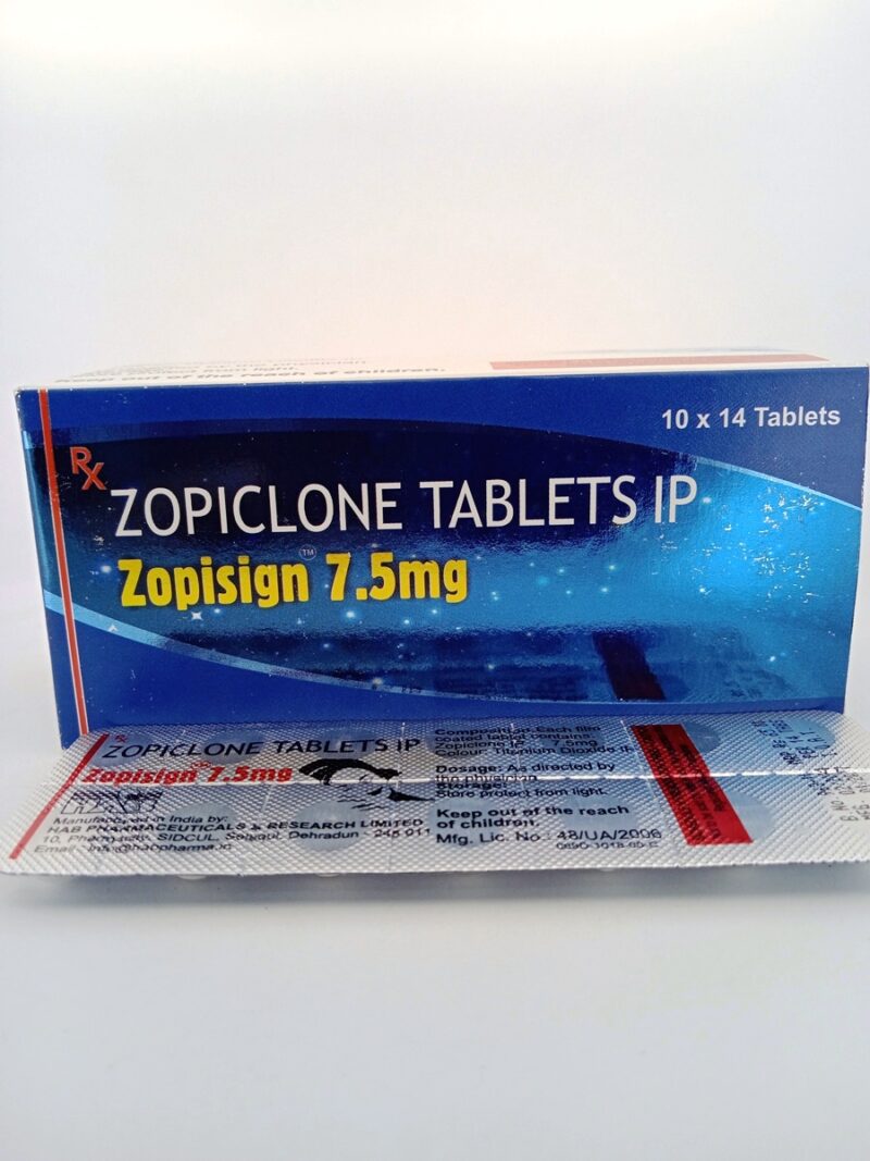 ZOPISIGN 7.5 MG - 14 TABLETS - Image 3