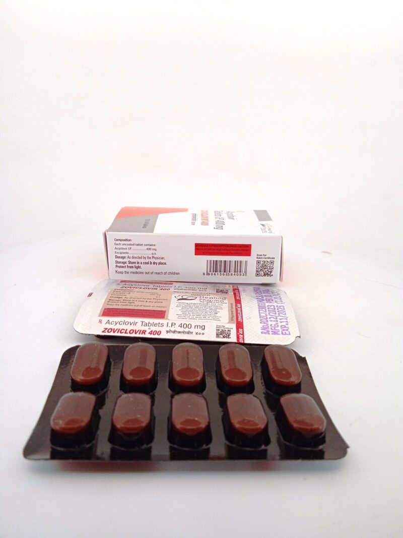 ZOVICLOVIR 400 MG - 10 TABLETS - Image 3