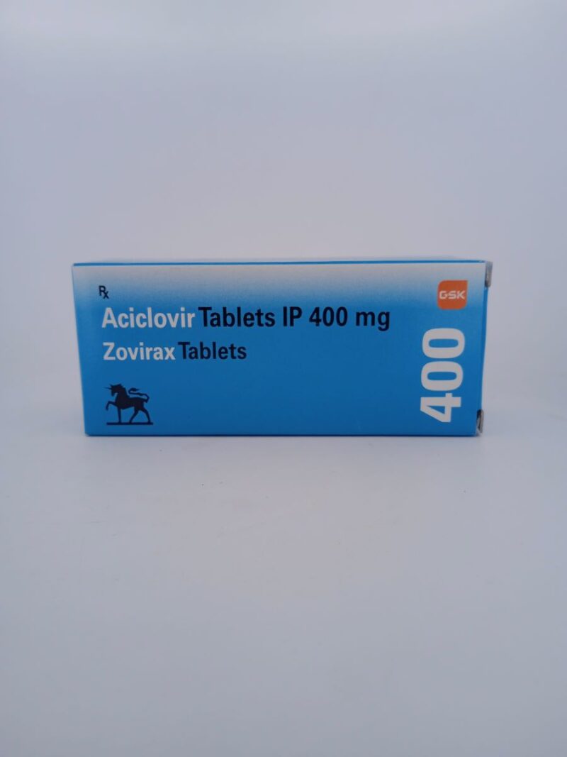 ZOVIRAX 400 MG - 10 TABLETS