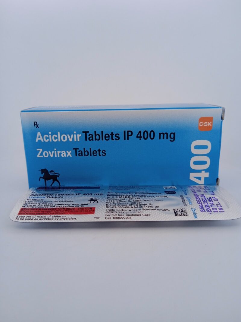 ZOVIRAX 400 MG - 10 TABLETS - Image 2