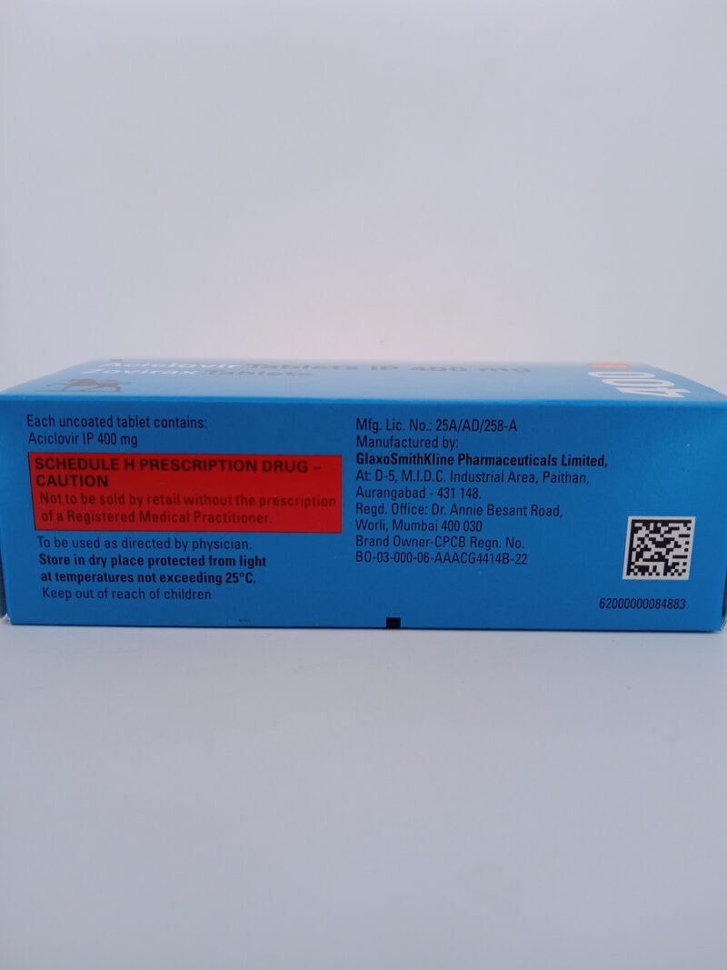 ZOVIRAX 400 MG - 10 TABLETS - Image 4