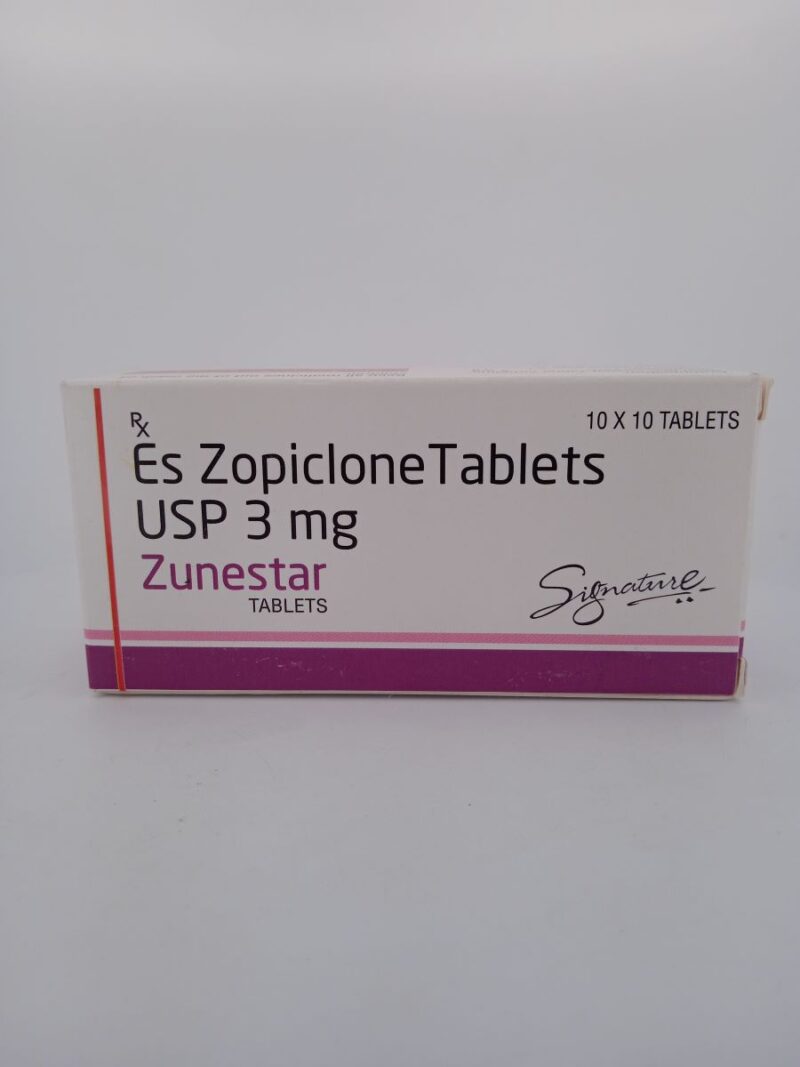 ZUNESTAR 3 MG - 10 TABLET