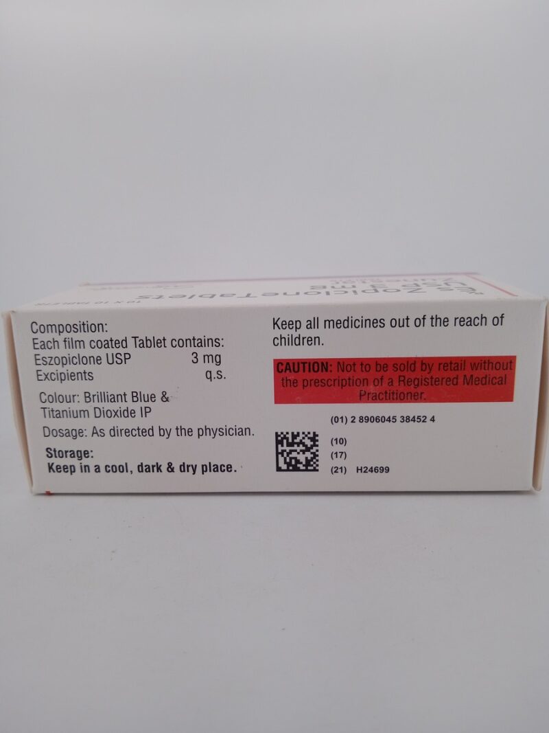 ZUNESTAR 3 MG - 10 TABLET - Image 4