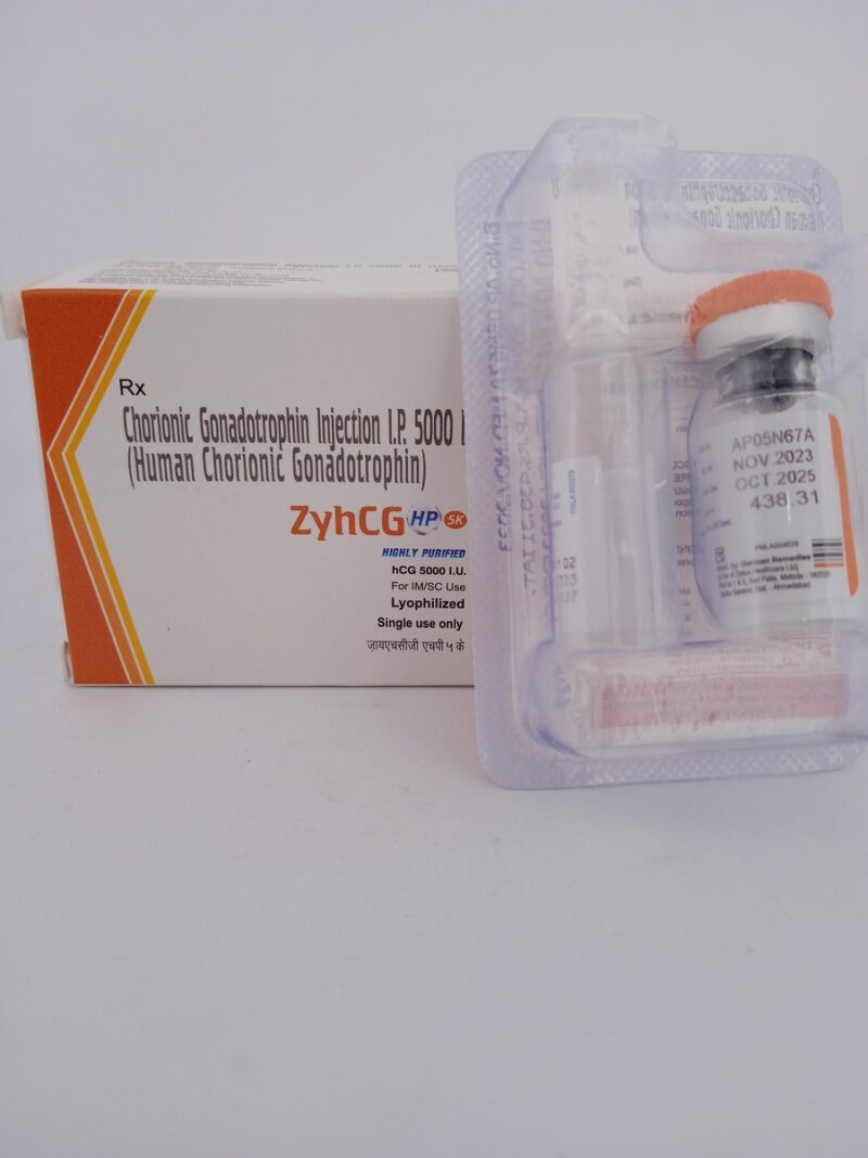 ZYHCG HP 5000IU - 1 AMPOULE - Image 3