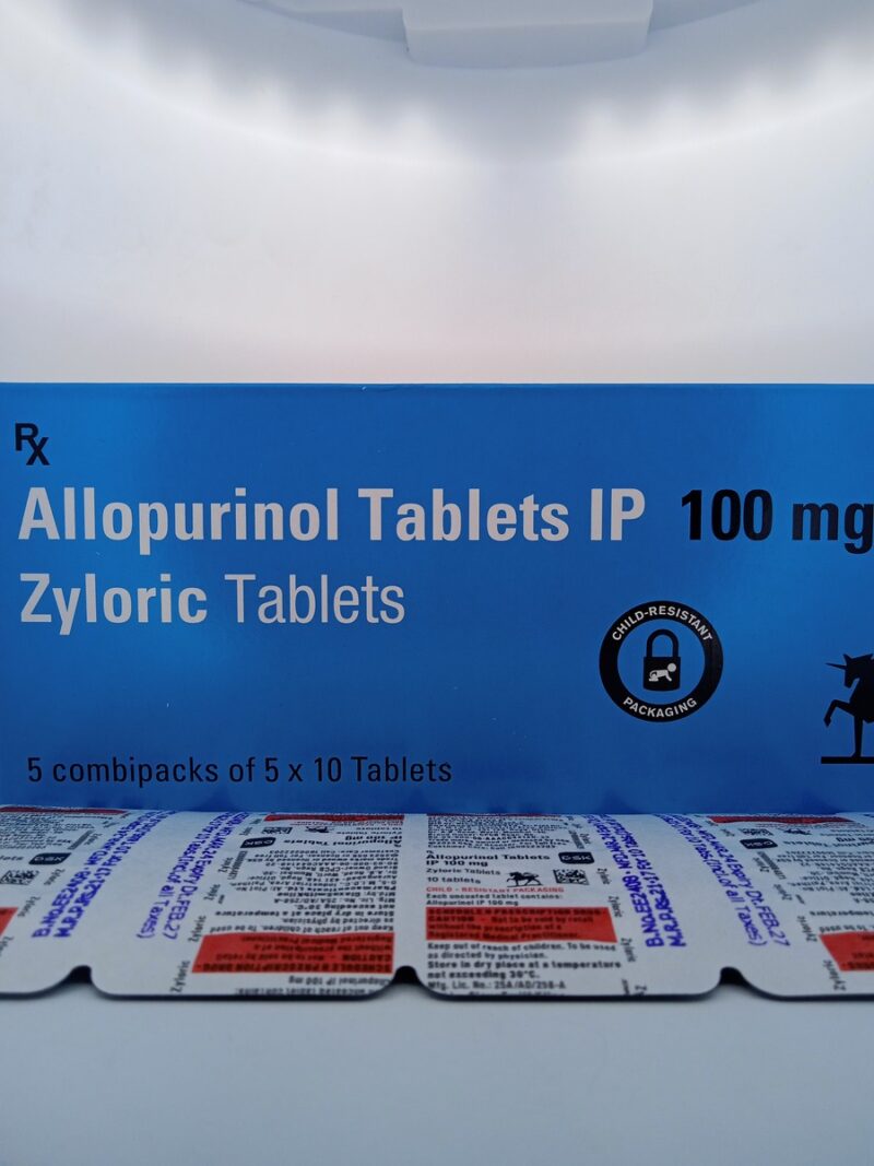 ZYLORIC 100 MG - 10 TABLETS - Image 3