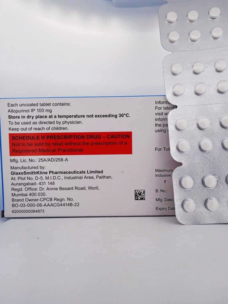 ZYLORIC 100 MG - 10 TABLETS - Image 4