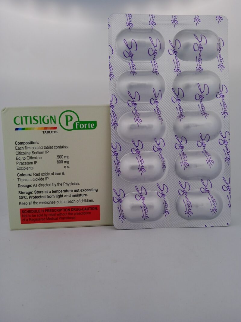 CITISIGN P FORTE - 500MG+800MG - 10 TABLET - Image 3