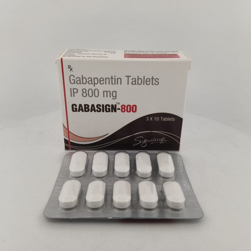 GABASIGN 800 MG - 10 TABLETS - Image 2