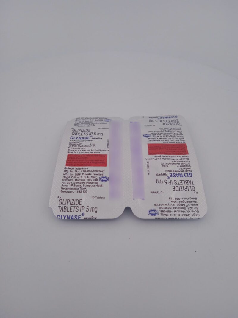 GLYNASE 5 MG - 10 TABLETS - Image 4