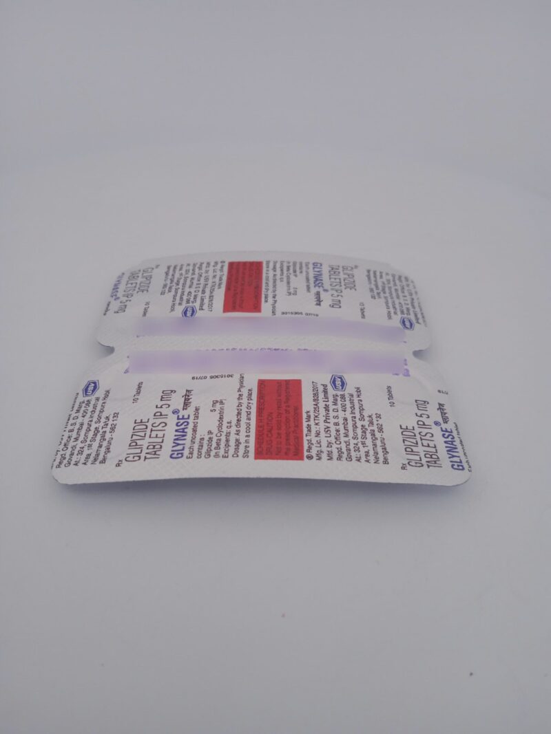 GLYNASE 5 MG - 10 TABLETS - Image 3