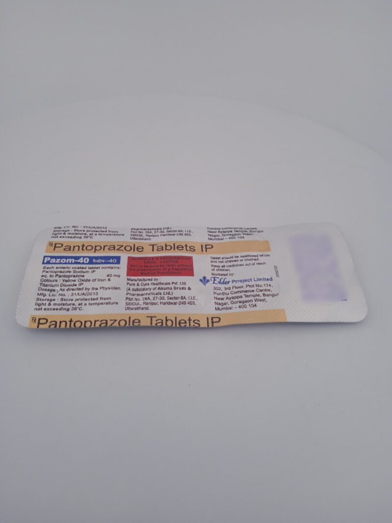 PAZOM 40 MG - 10 TABLETS - Image 4