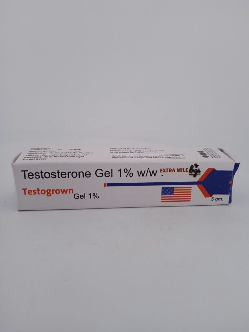 TESTOGROWN GEL-1W/W%-1 TUBE