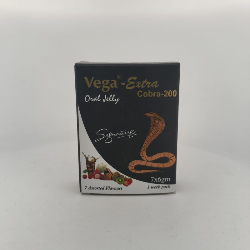 VEGA EXTRA COBRA 200 MG - 5 TABLETS