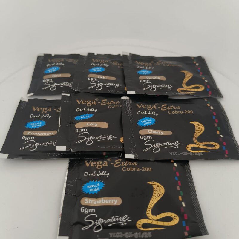 VEGA EXTRA COBRA 200 MG - 5 TABLETS - Image 3