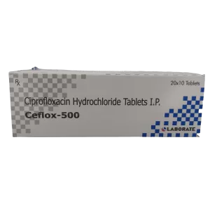 CEFLOX 500 MG - 10 TABLETS