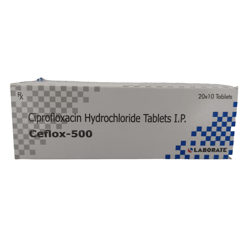CEFLOX 500 MG - 10 TABLETS